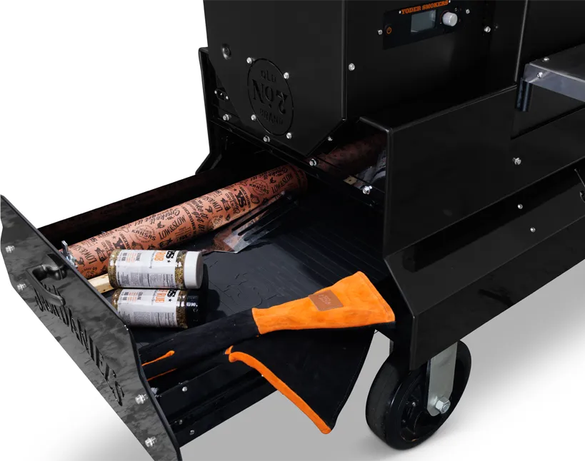 Integrated heavy-duty storage drawer