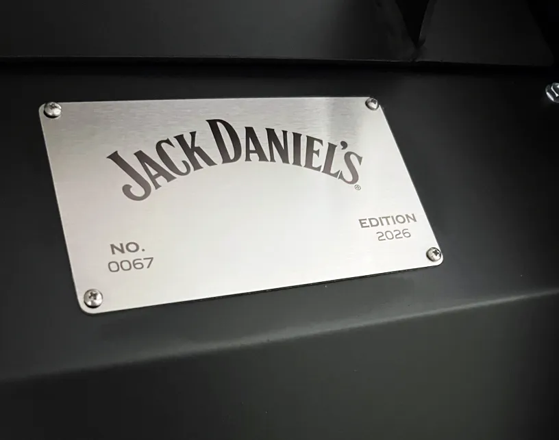 Limited-edition serialized ownership plaque