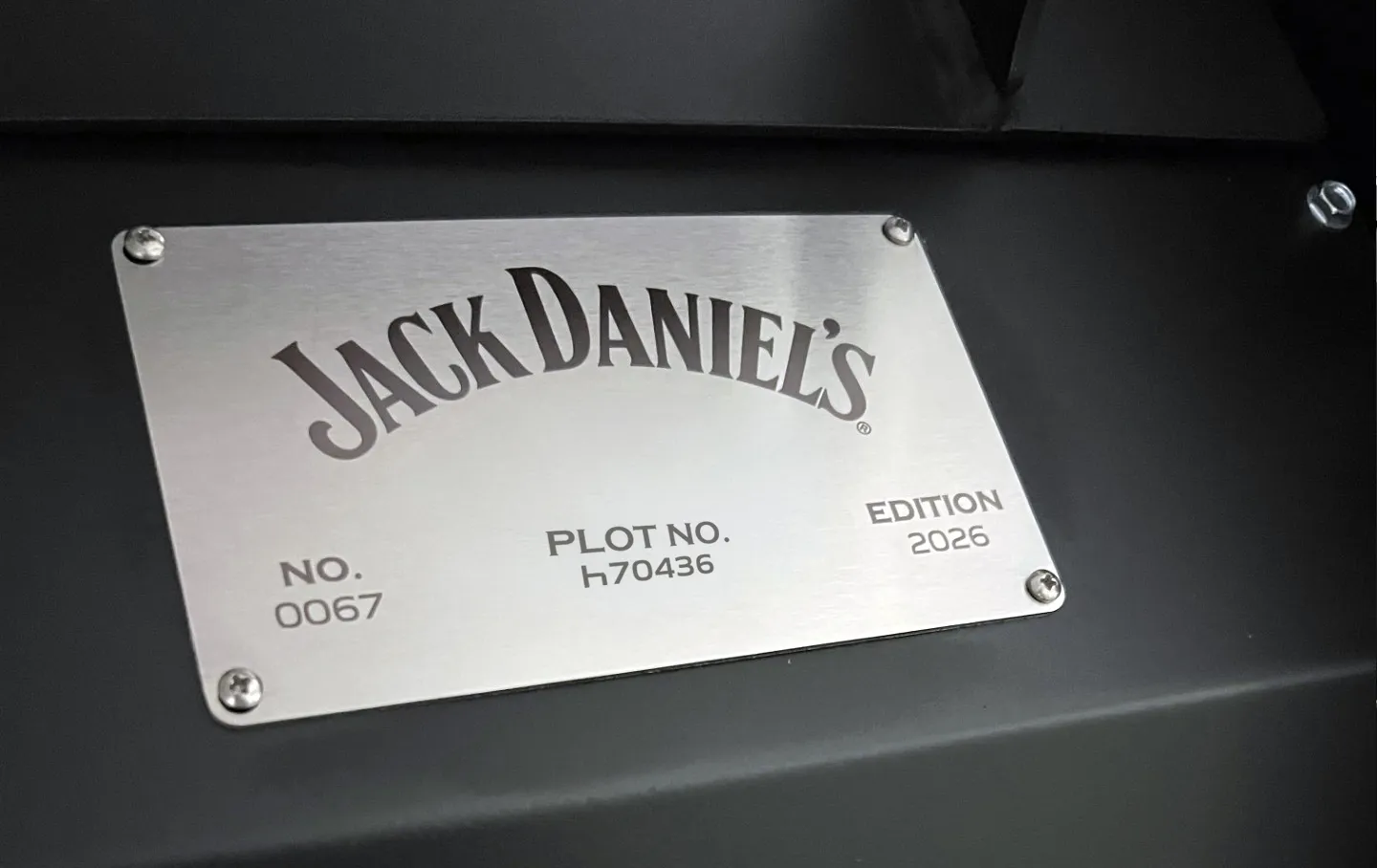 Personalized Tennessee Squire Ownership Plaque
