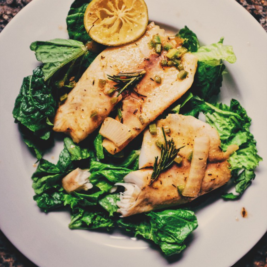 Tilapia En Papillote on the YS640_Featured