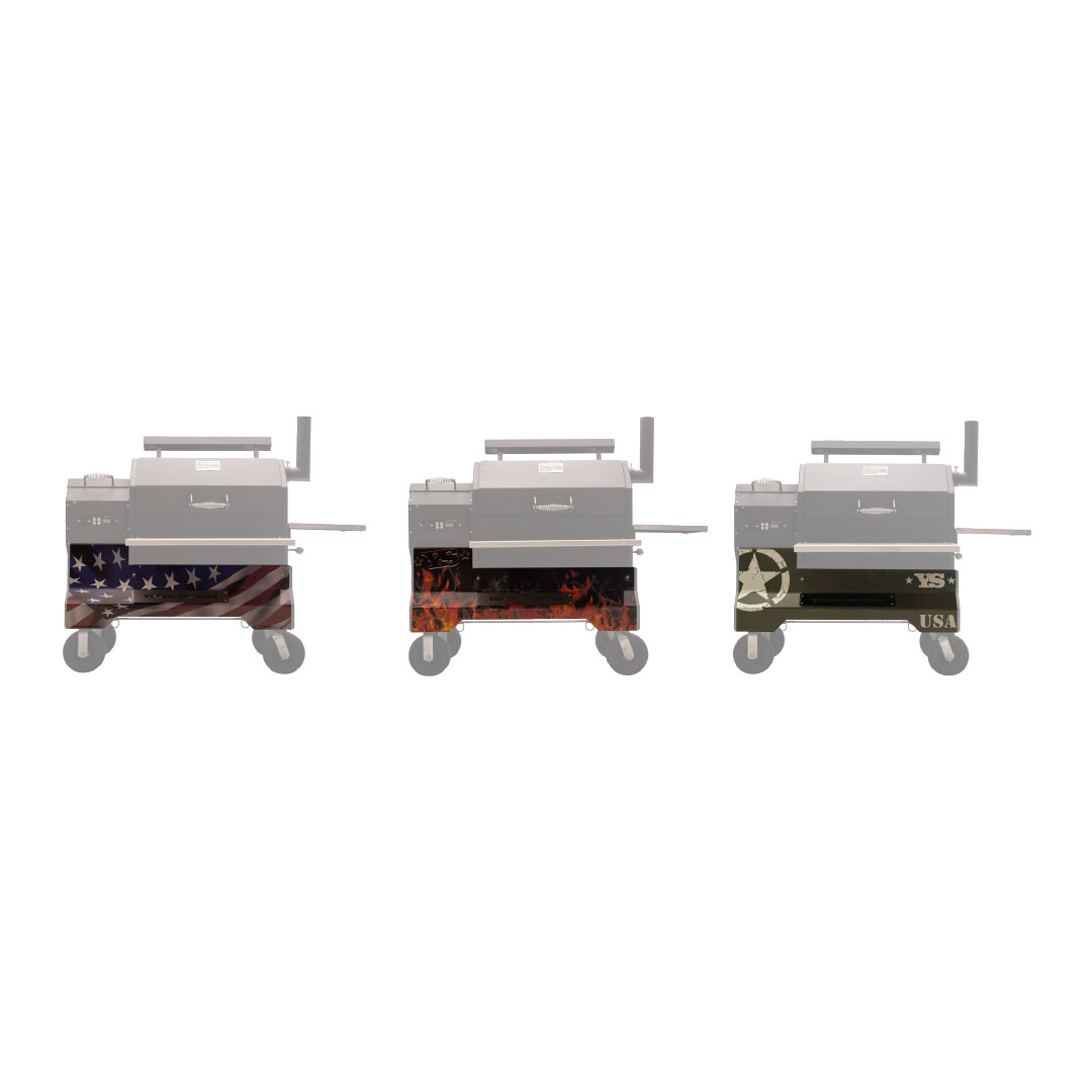 American Flag Magnetic Wrap for YS1500 Pellet Grill