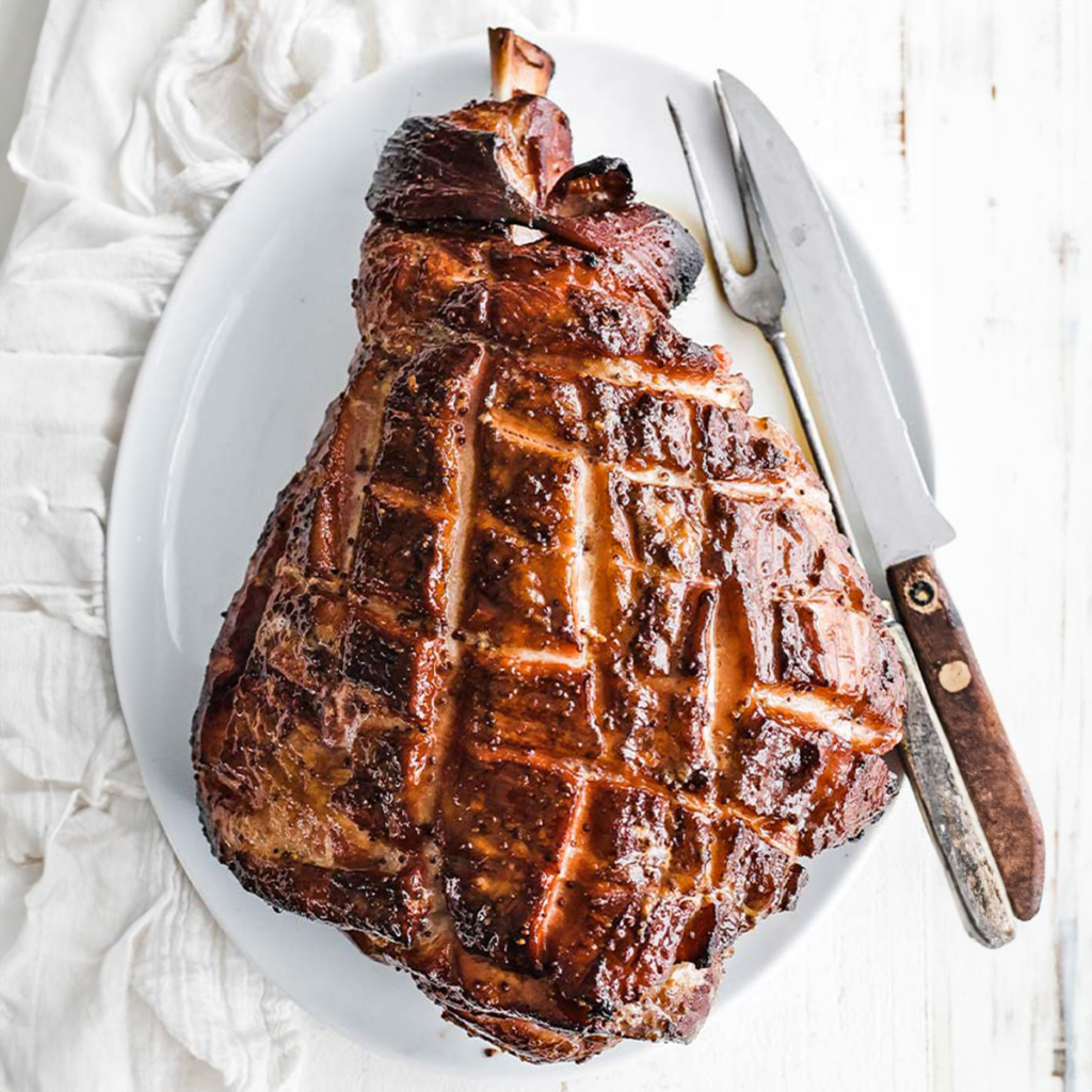 Chef Parisi’s Smoked Ham Yoder Smokers