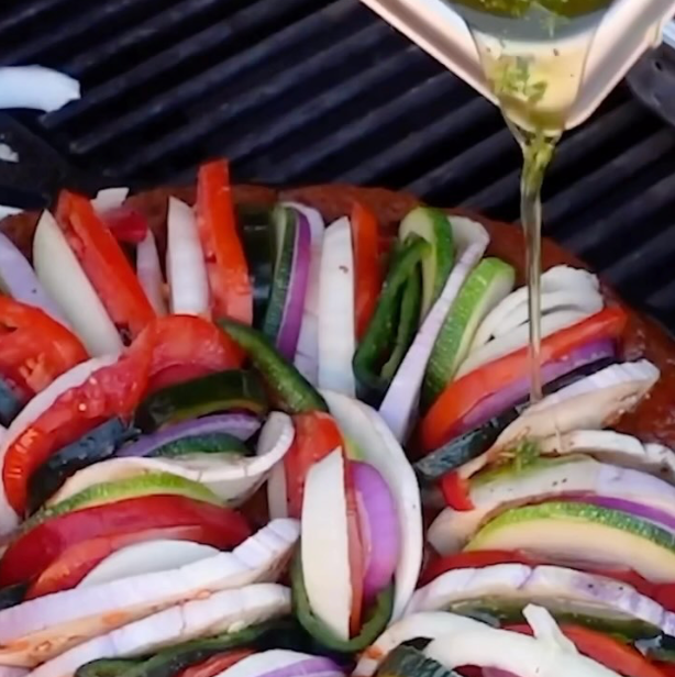 Ratatouille recipe on the Yoder Smokers YS640