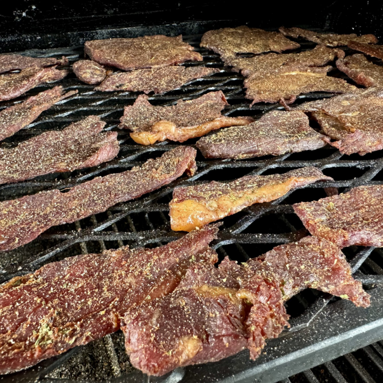 Smoked Venison Carne Asada Jerky Yoder Smokers