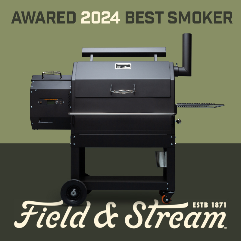 YS640 Rated 2024 Best Pellet Smoker by Field & Stream