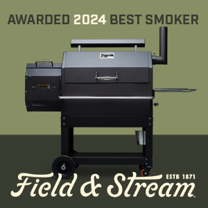 YS640 Rated 2024 Best Pellet Smoker by Field & Stream