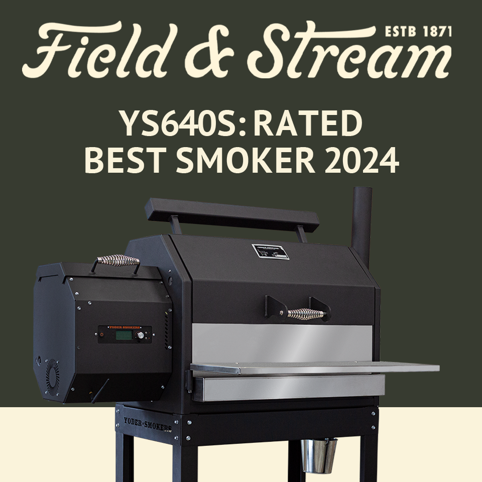 YS640 Rated 2024 Best Pellet Smoker by Field & Stream