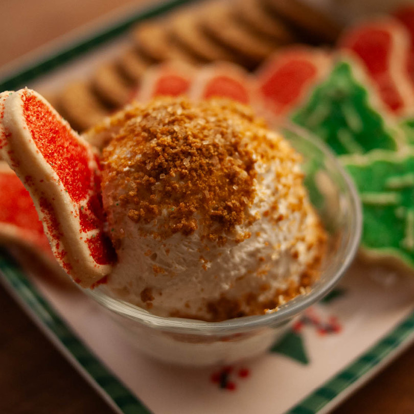 Egg Nog Cookie Dip Recipe