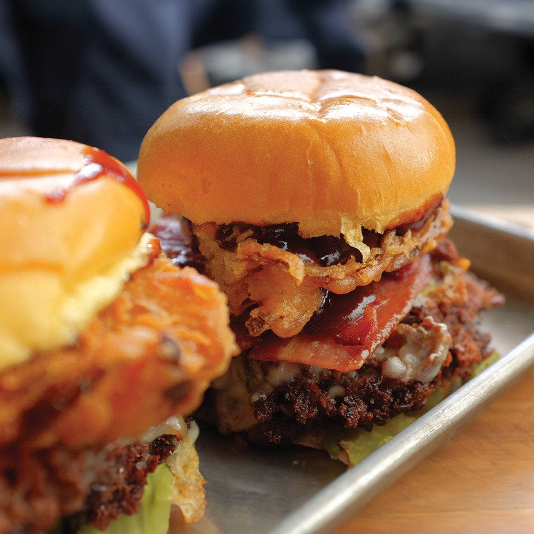 The Western Smash Burger on the Yoder