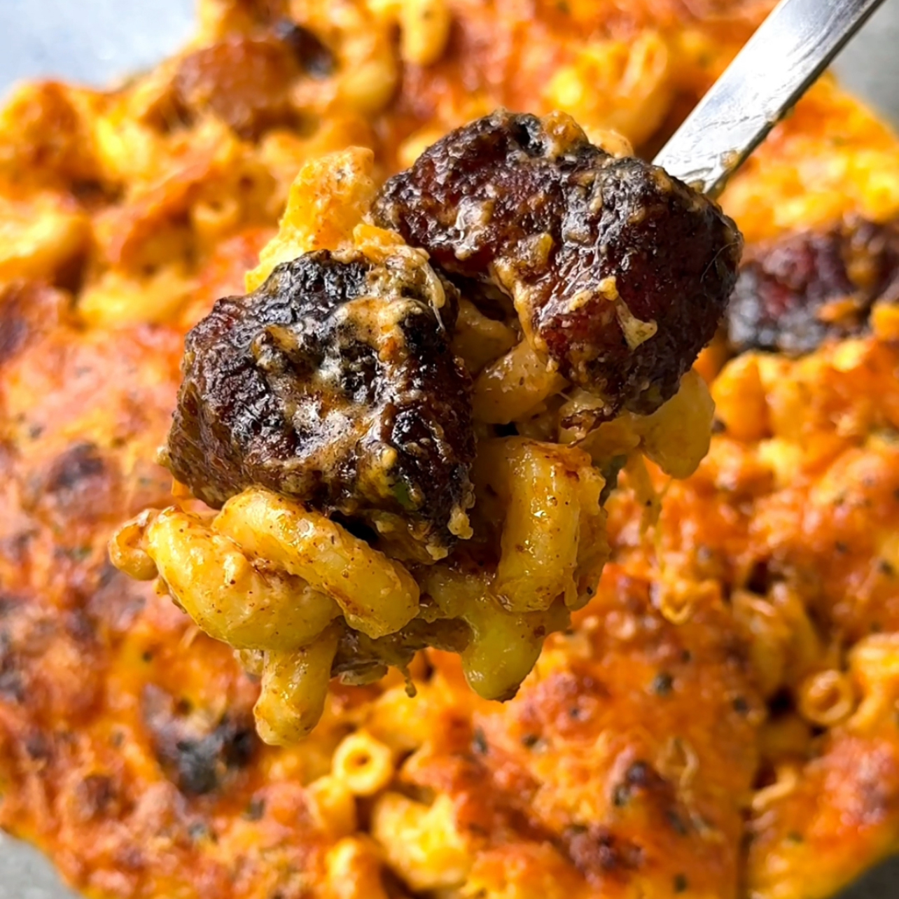 Pork Belly Mac Skillet Recipe