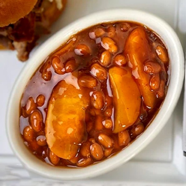 Peach Baked Beans Recipe