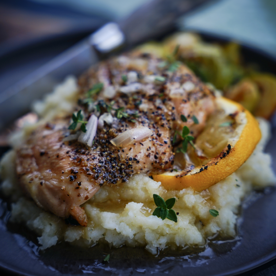 Smoked Chicken Thighs on the Yoder