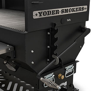 Yoder Smokers 48′′ Adjustable Charcoal Grill on Standard Cart